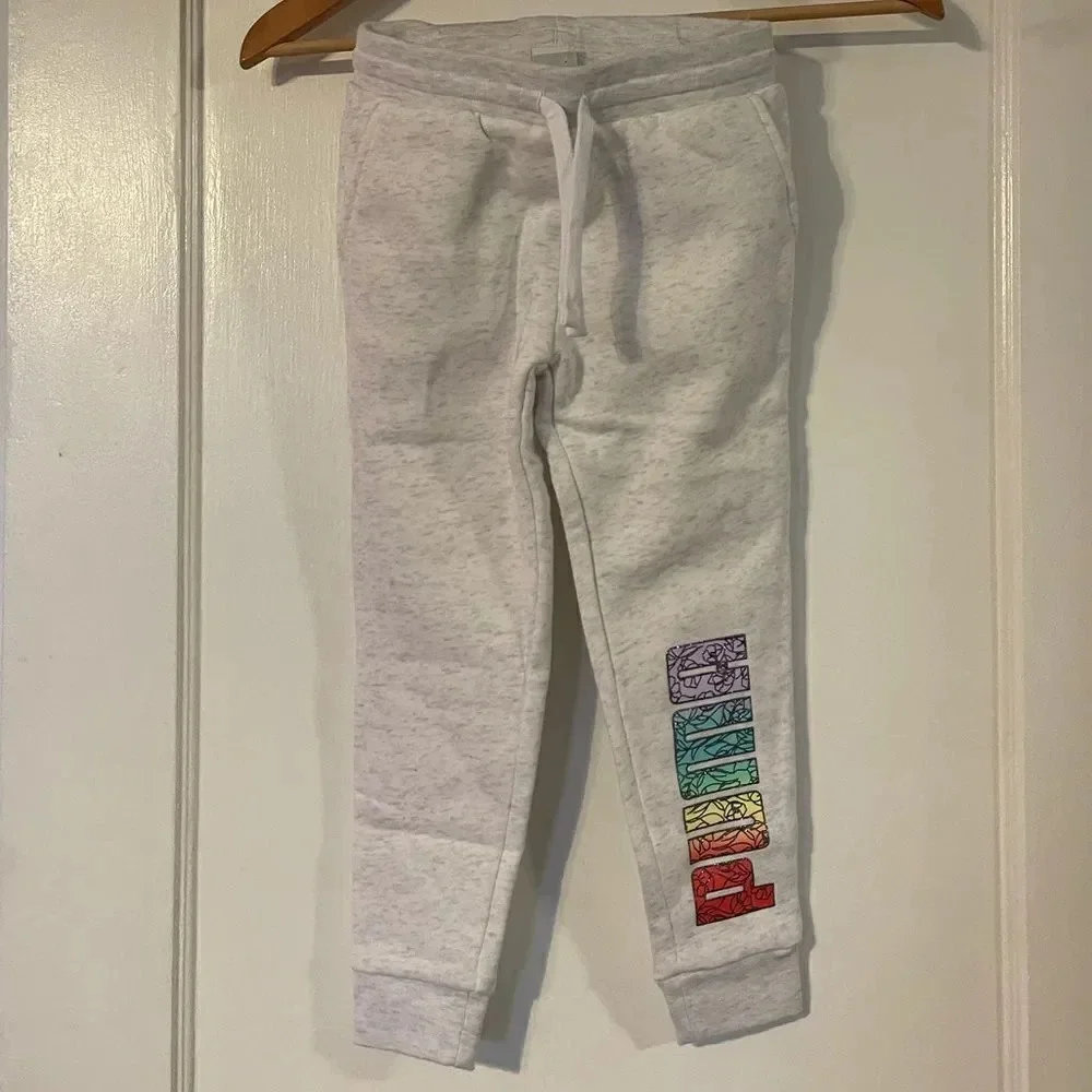 Puma youth fleece joggers 5/6